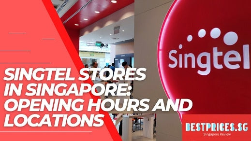 singtel stores in Singapore